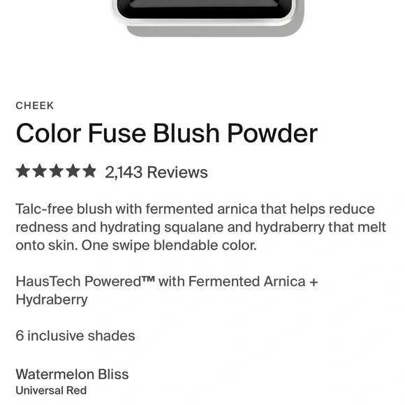 Haus Labs Color Fuse Blush Powder - Picture 6 of 6